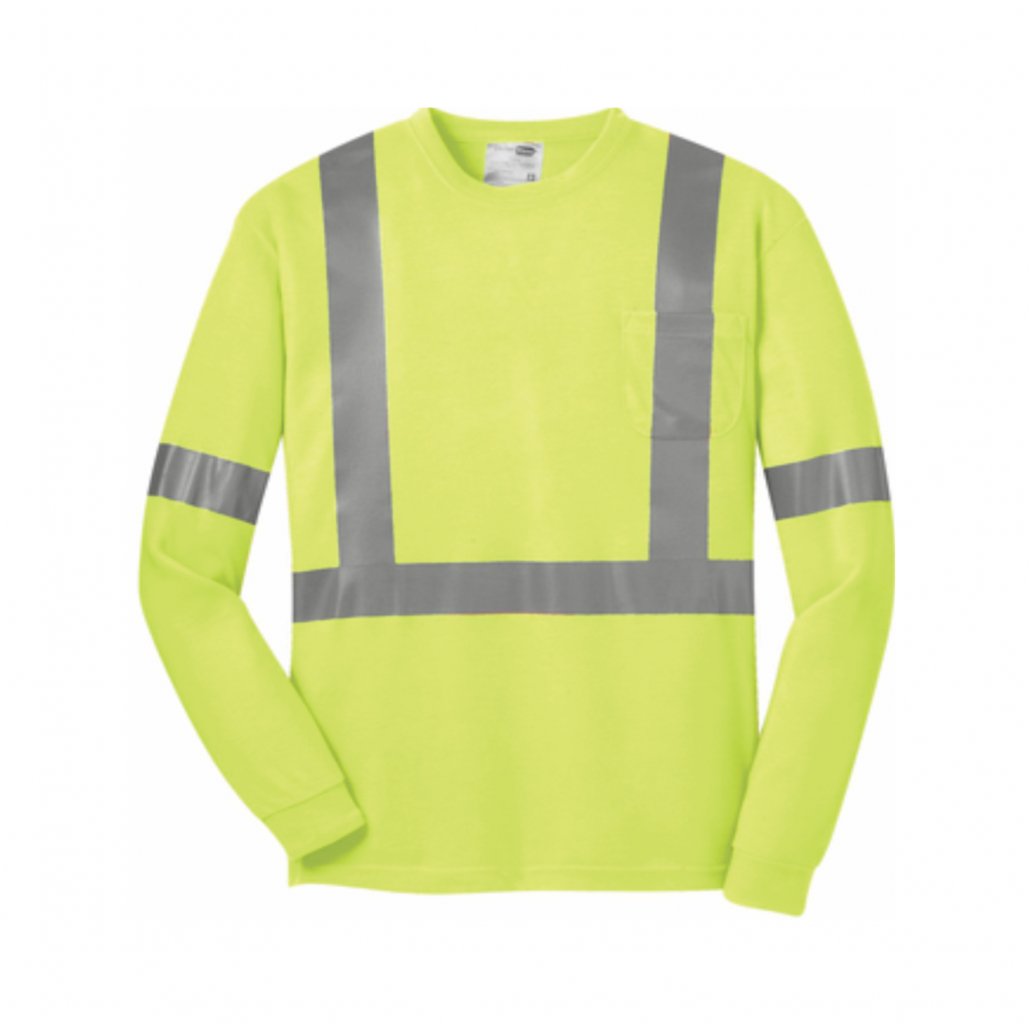 Blattner Company Adult Class 2 Long Sleeve Safety TShirt